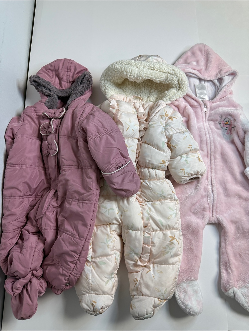 Baby Girl Premium Winter Snowsuit Pram
Bunting Lot Jessica Simpson Macy's 3-6M.